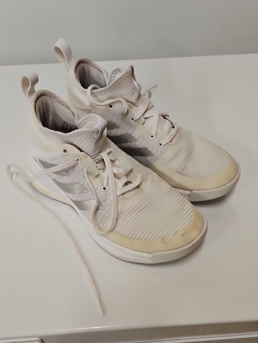 Adidas White Volleyball 🏐 Shoes